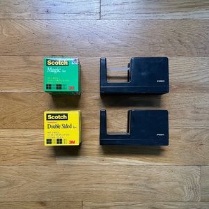 black Poppin tape dispenser & tape bundle (O/S)